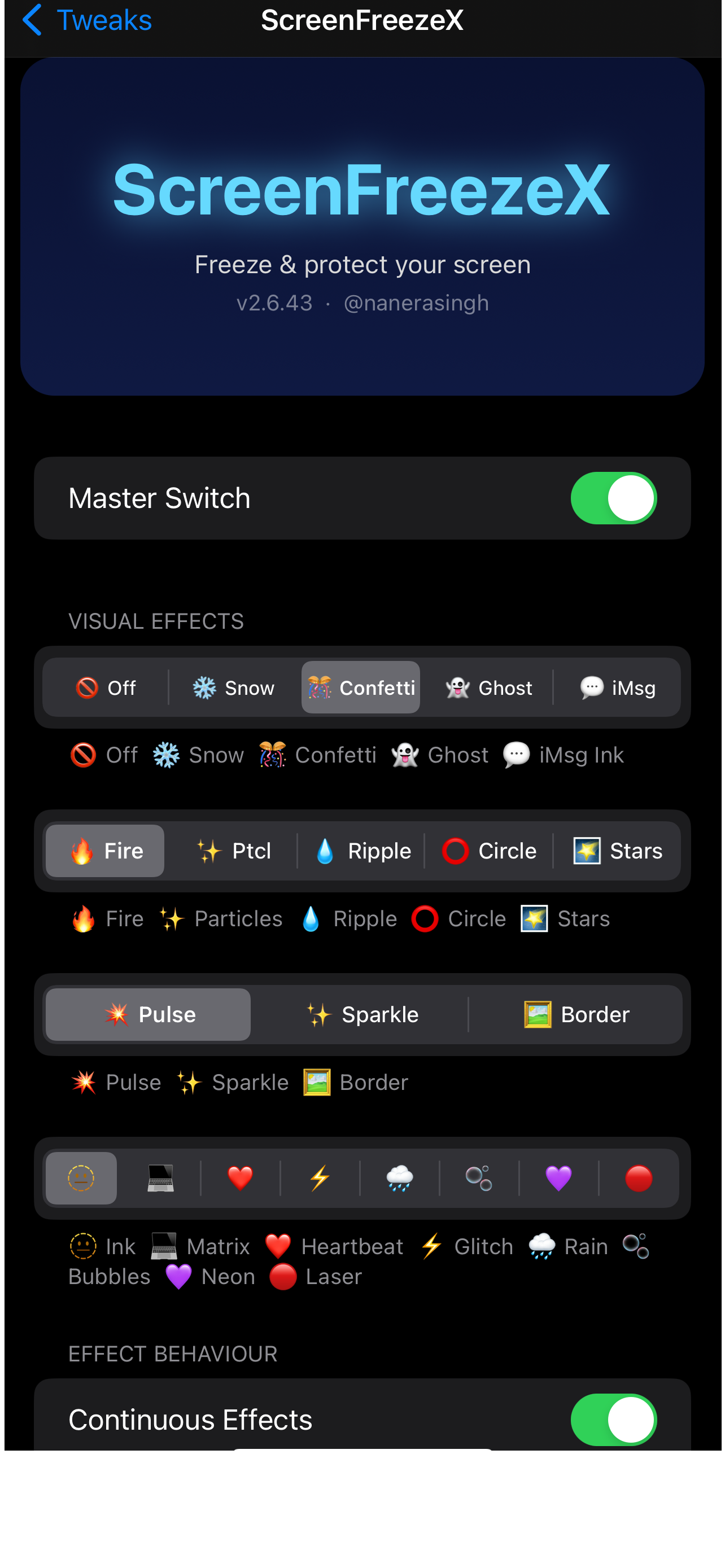 ScreenFreezeX